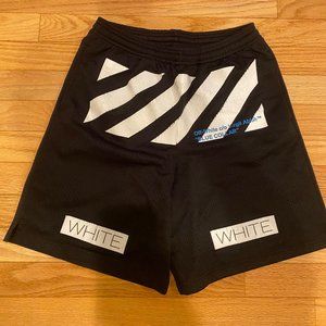 OFF White Mens Extra Small Shorts.